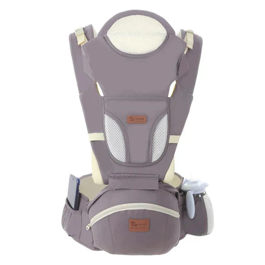 3-in-1 Ergonomic Baby Carrier – Adjustable Infant and Toddler Support with Leg Platform
