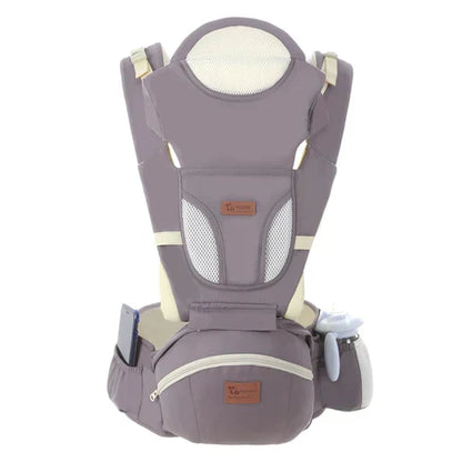 3-in-1 Ergonomic Baby Carrier – Adjustable Infant and Toddler Support with Leg Platform
