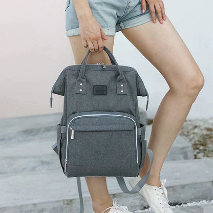 Baby Changing Backpack – Organiser Bag with Insulated Pockets and Pram Hooks
