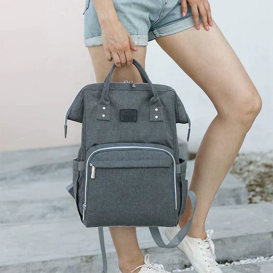 Baby Changing Backpack – Organiser Bag with Insulated Pockets and Pram Hooks