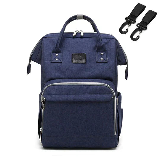 Baby Changing Backpack – Organiser Bag with Insulated Pockets and Pram Hooks