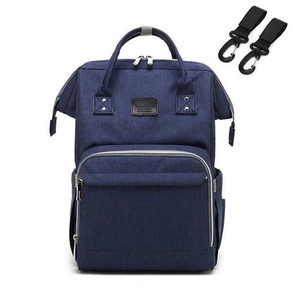 Baby Changing Backpack – Organiser Bag with Insulated Pockets and Pram Hooks