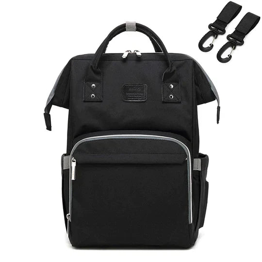 Baby Changing Backpack – Organiser Bag with Insulated Pockets and Pram Hooks