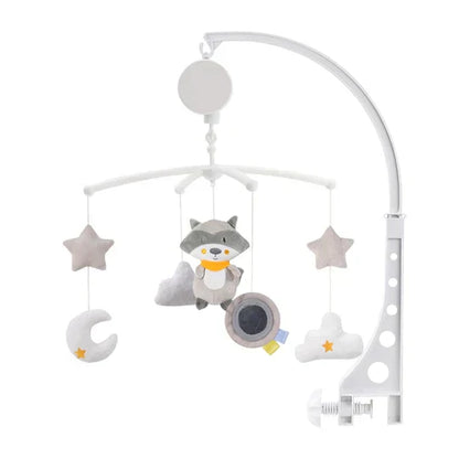 Musical Cot Mobile with Adjustable Bracket – Gentle Rotation and Soothing Melodies