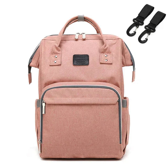 Baby Changing Backpack – Organiser Bag with Insulated Pockets and Pram Hooks