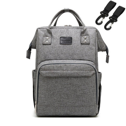 Baby Changing Backpack – Organiser Bag with Insulated Pockets and Pram Hooks