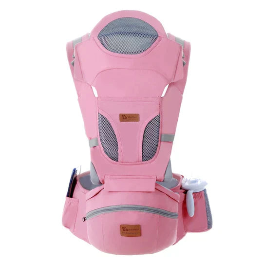 3-in-1 Ergonomic Baby Carrier – Adjustable Infant and Toddler Support with Leg Platform