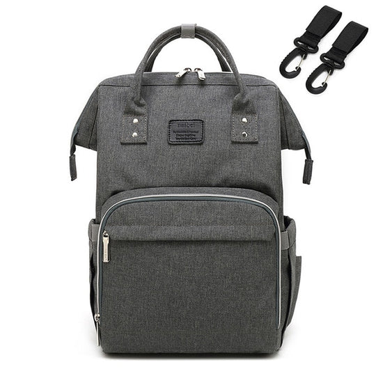 Baby Changing Backpack – Organiser Bag with Insulated Pockets and Pram Hooks