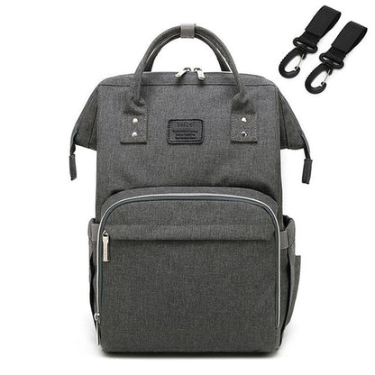 Baby Changing Backpack – Organiser Bag with Insulated Pockets and Pram Hooks