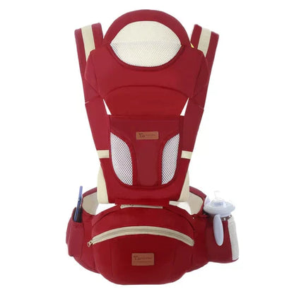 3-in-1 Ergonomic Baby Carrier – Adjustable Infant and Toddler Support with Leg Platform