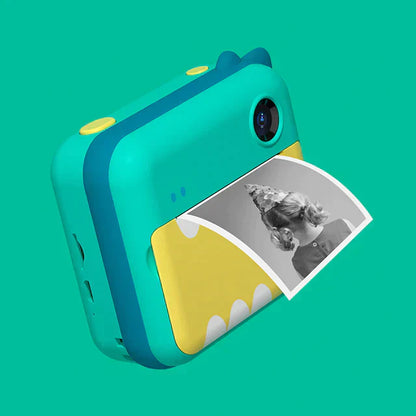 Children’s Instant Print HD Camera – Dual Lens with 1080p Video and Black & White Printing