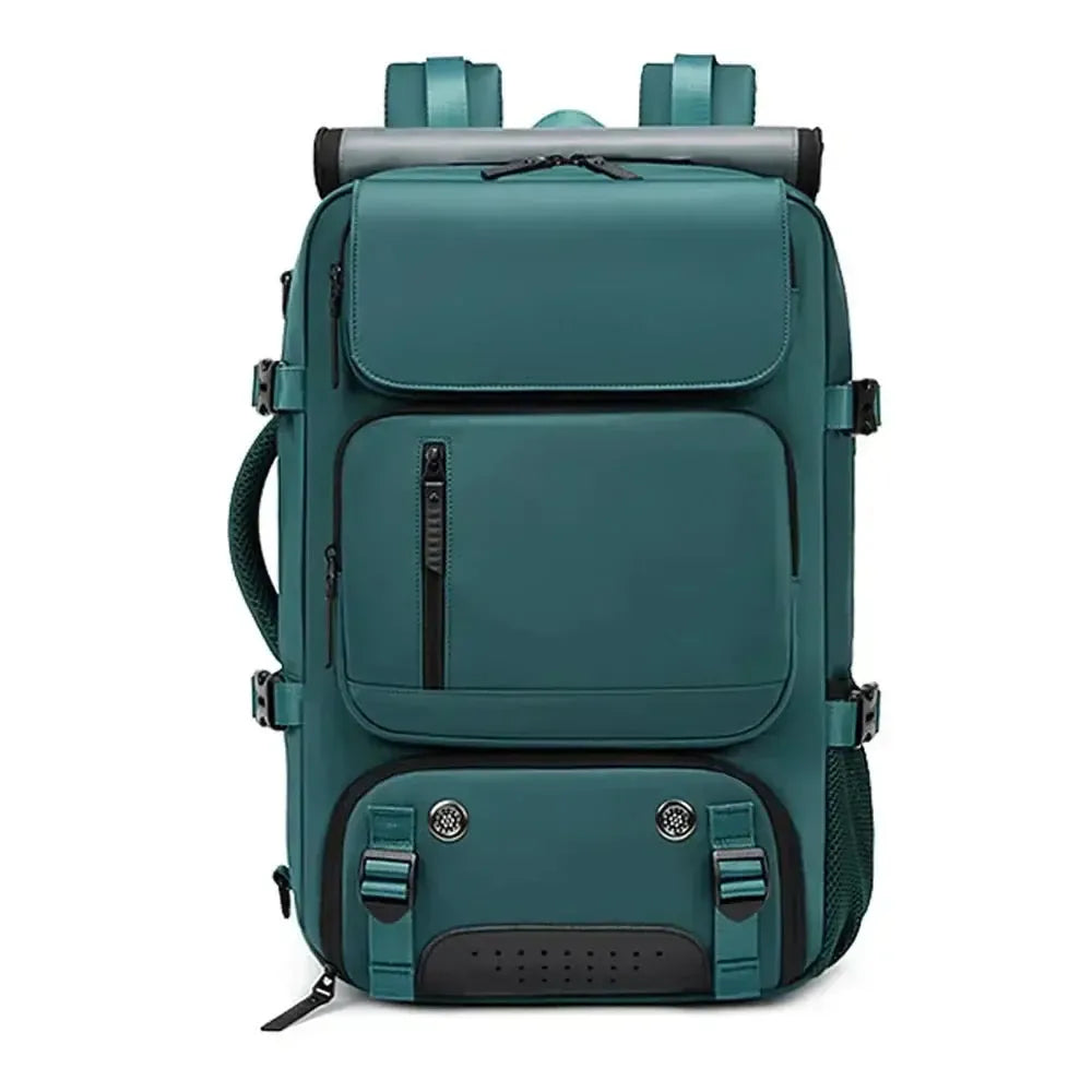 Vyreum – Large Waterproof Travel Backpack with USB Charging Port