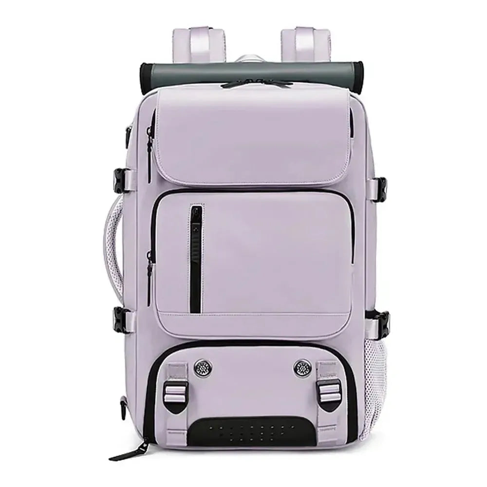 Vyreum – Large Waterproof Travel Backpack with USB Charging Port