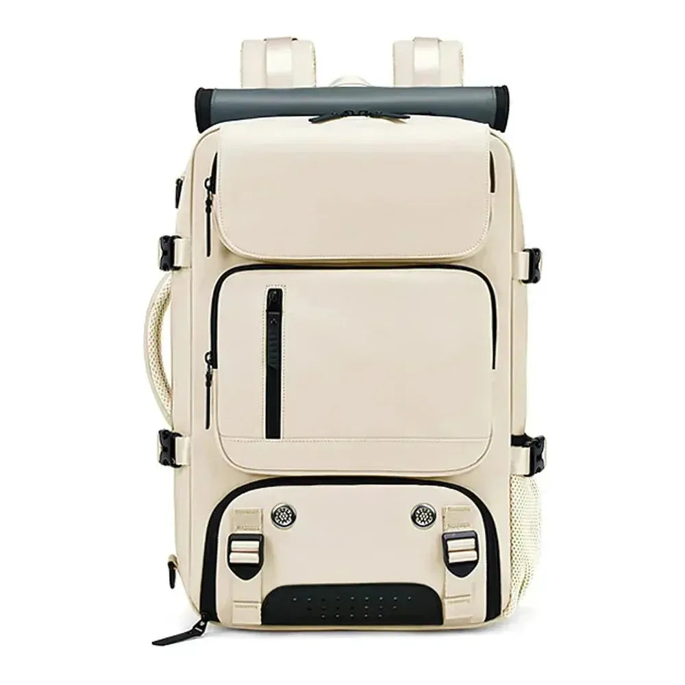 Vyreum – Large Waterproof Travel Backpack with USB Charging Port